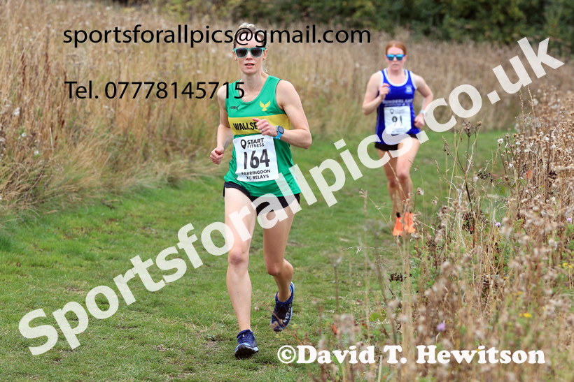 SSenior Womens Relay, 2025 Farringdon Cross Country Relays, Sunderland. Photo: David T. Hewitson/Sports for All Pics